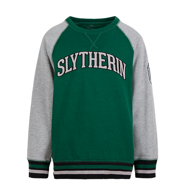 Kids Slytherin Crew Sweatshirt Harry Potter Shop US