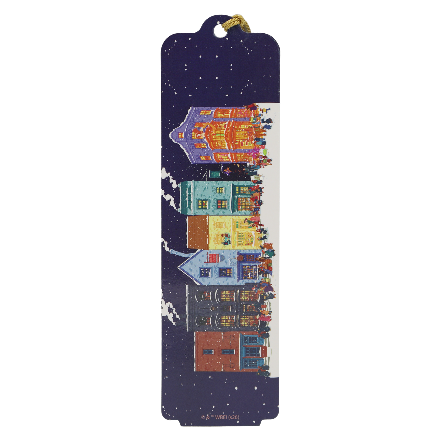 Diagon Alley Christmas Bookmark
