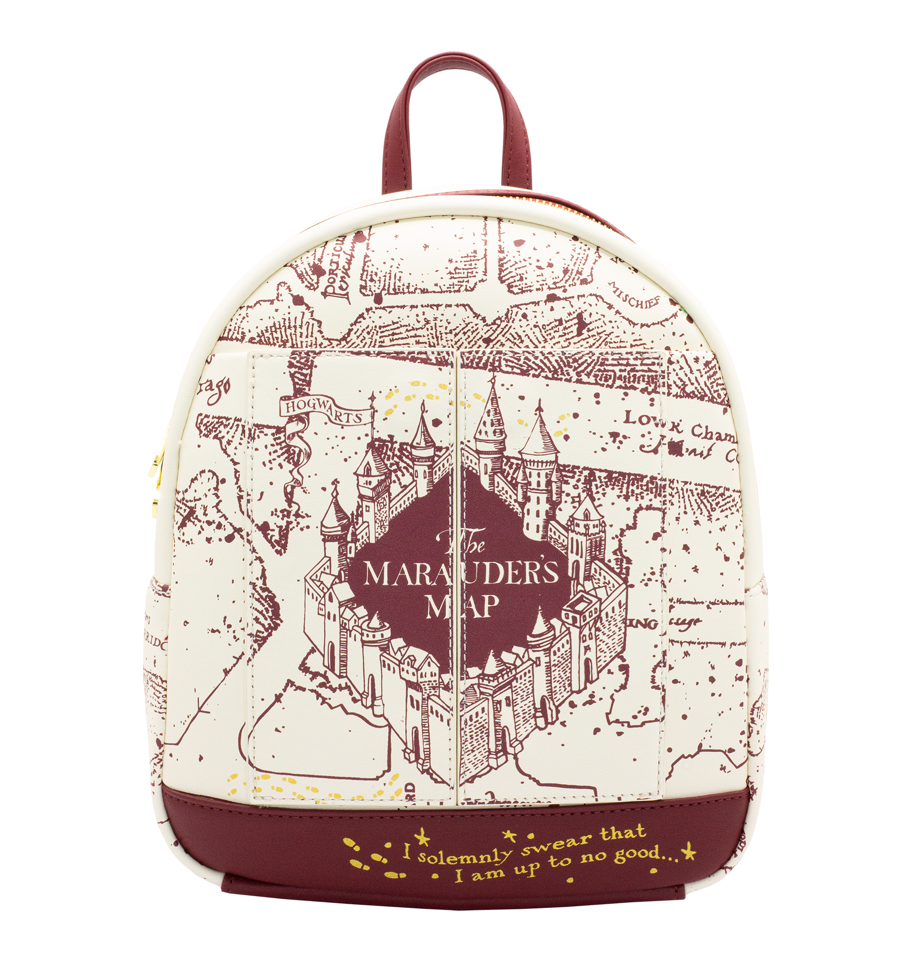 LOUNGEFLY HARRY deals POTTER SCHOOL MAP HOGWARTS MINI BACKPACK BAG