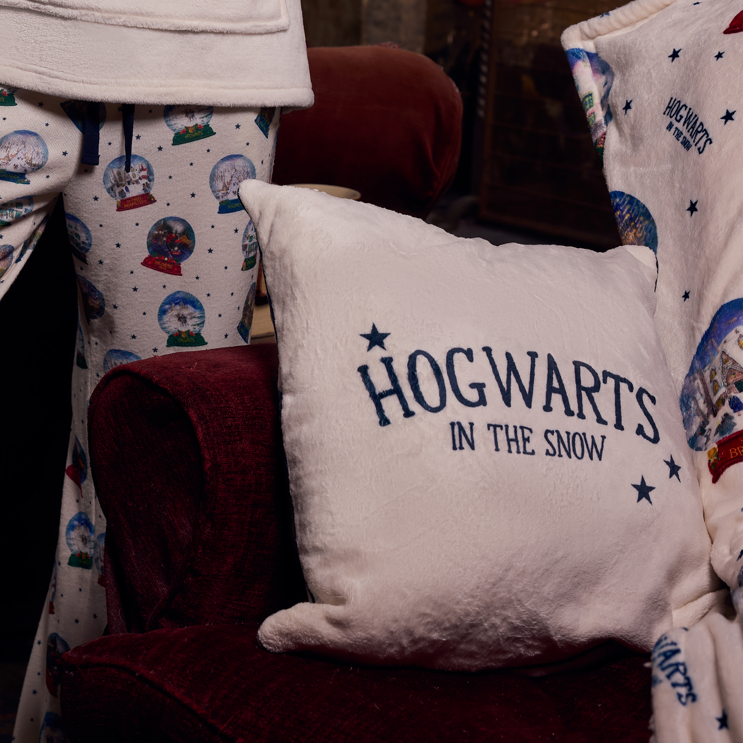 Hogwarts in the Snow Cushion Cover