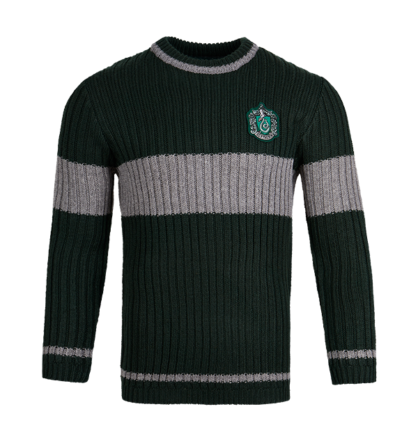 Harry Potter slytherin quidditch adult jumper shops sweater replica Sz XL