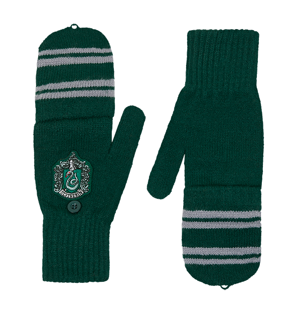 Slytherin Knitted Mitten