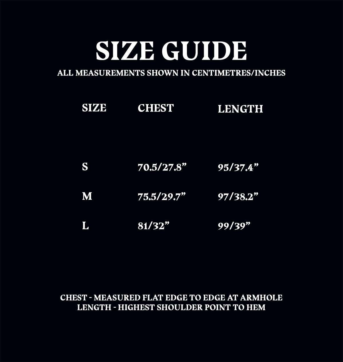 Niffler Oversized Hoodie Size Guide
