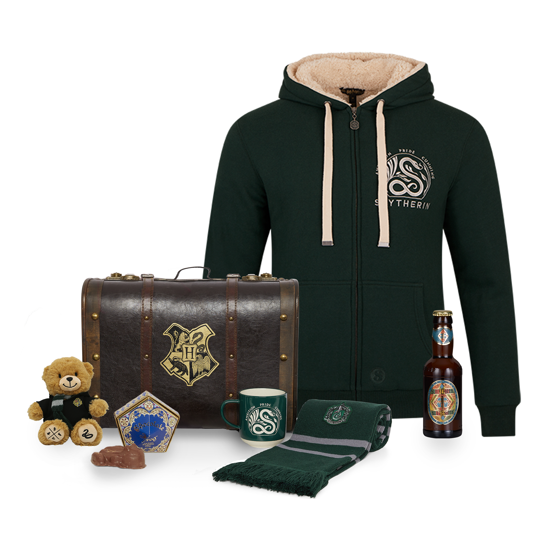 Slytherin Winter Gift Trunk | Harry Potter Shop US