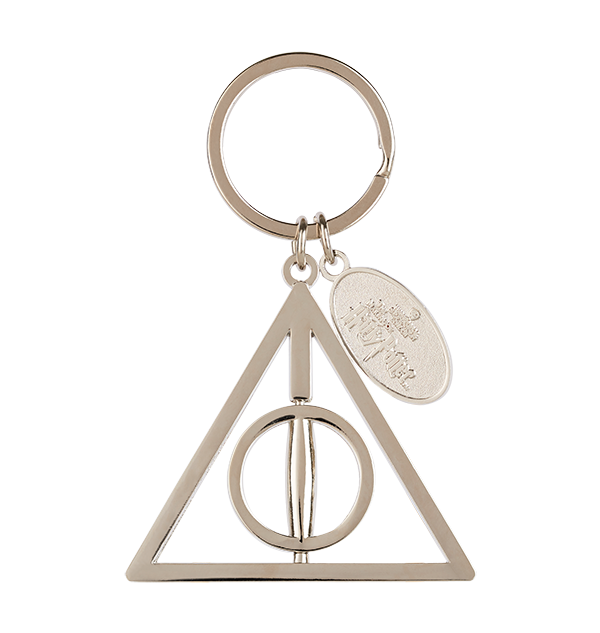 Deathly Hallows Spinning Key Chain