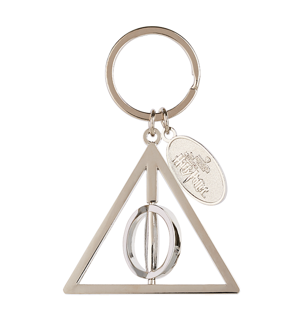 Deathly Hallows Spinning Key Chain