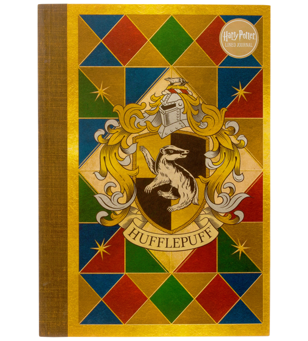 Hufflepuff House Crest Notebook Harry Potter Shop