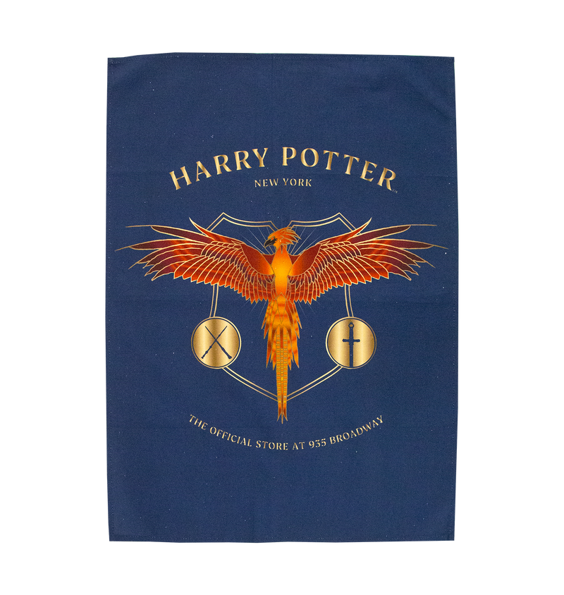 Harry Potter NYC Fawkes Tea Towel