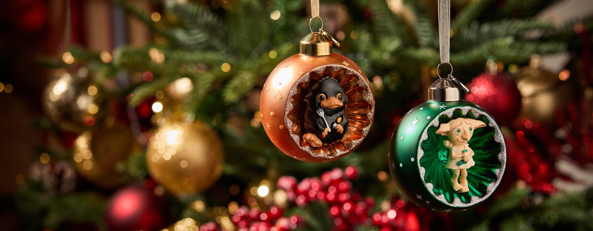 Magical Friends Niffler and Dobby Tree Baubles