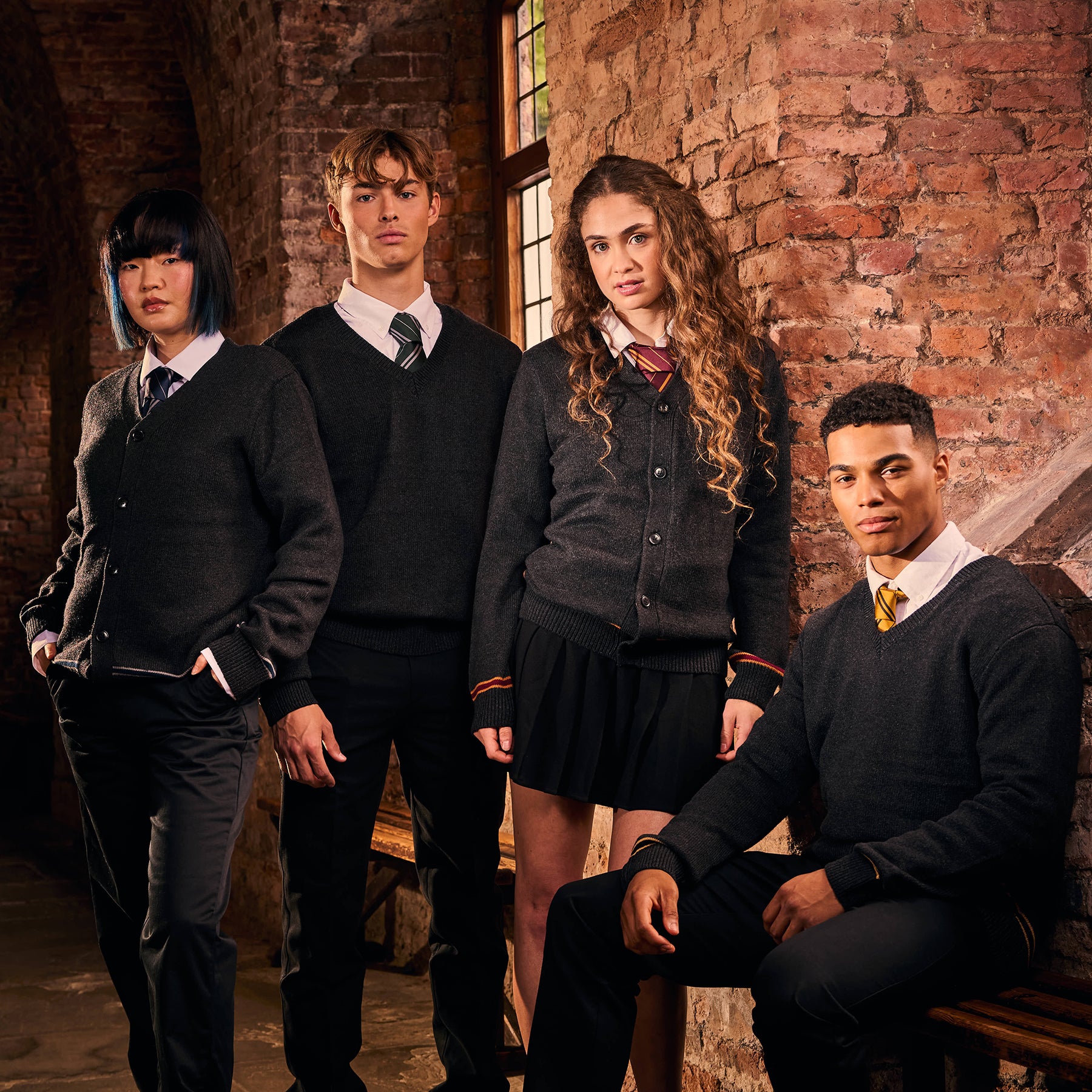 House Knitted School Sweater & Cardigan