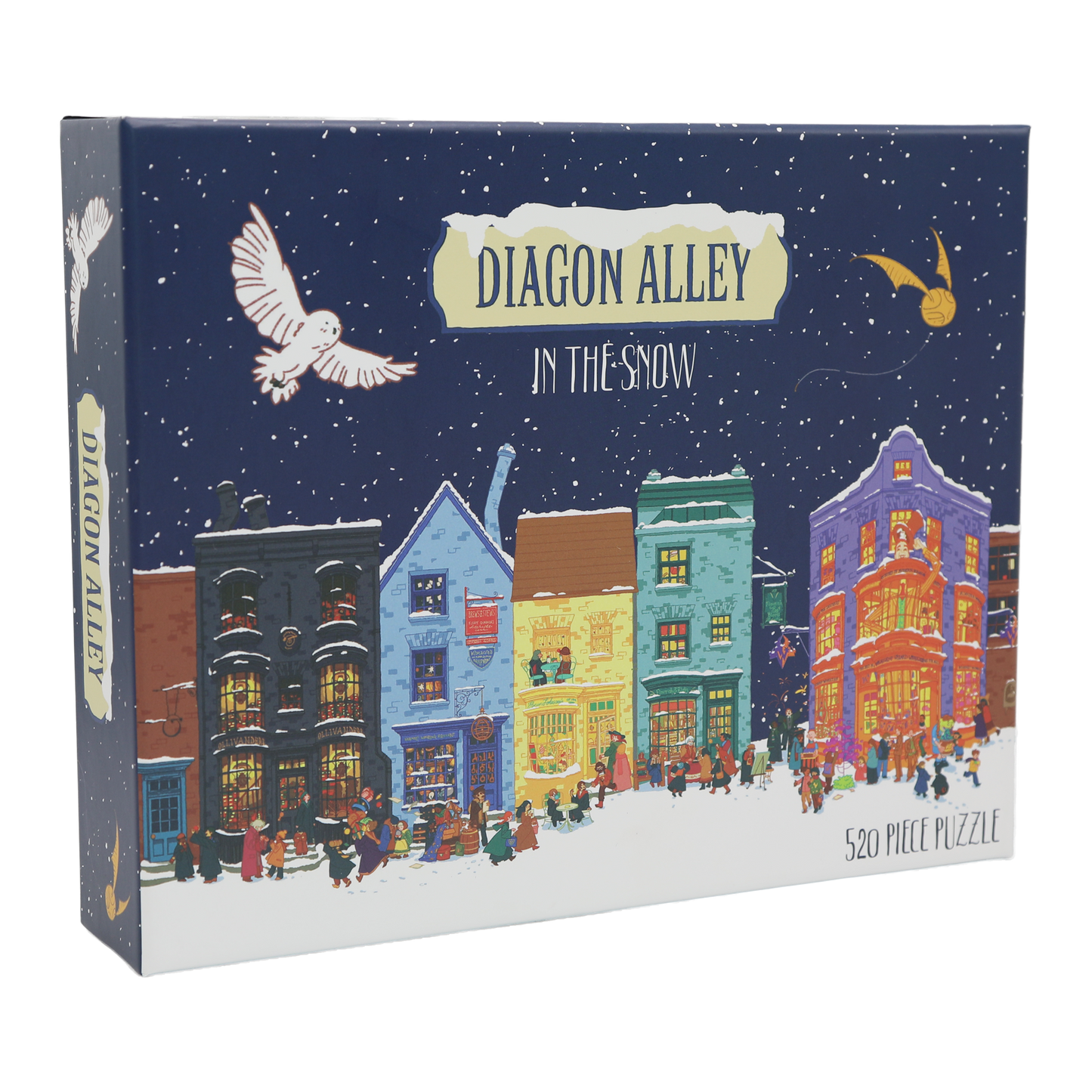 Diagon Alley in the Snow Puzzle
