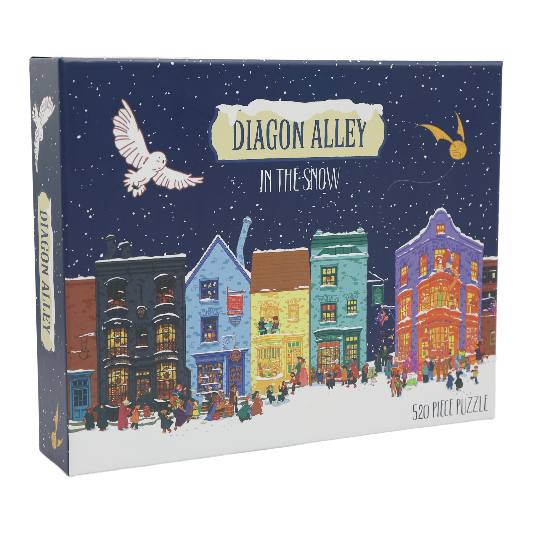 Diagon Alley in the Snow Puzzle