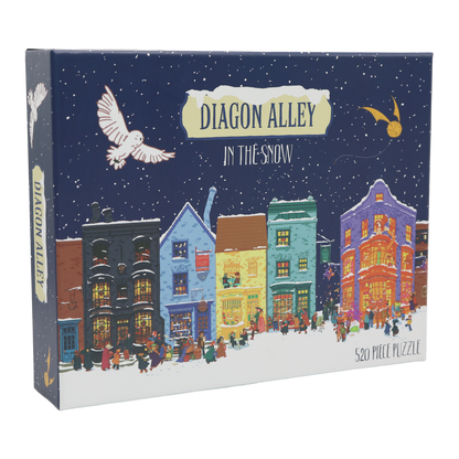 Diagon Alley in the Snow Puzzle