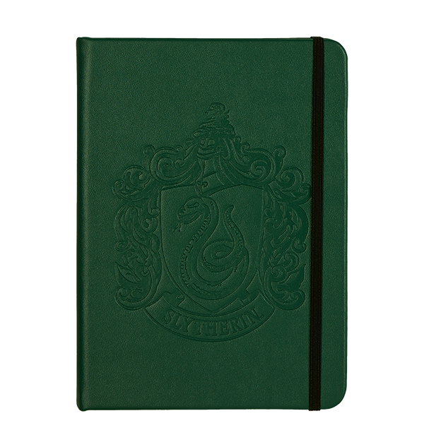 Personalized Slytherin Embossed Notebook