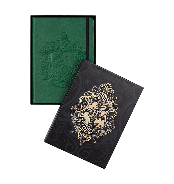 Personalized Slytherin Embossed Notebook