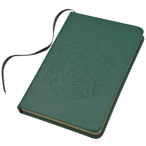 Personalized Slytherin Embossed Notebook