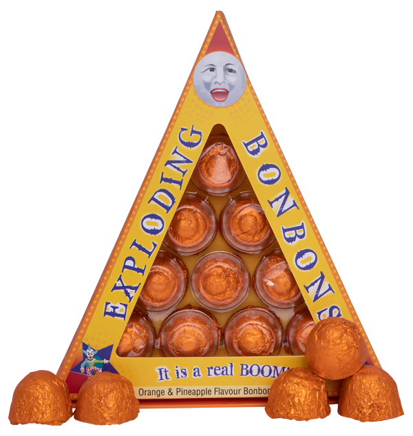 Universal Studios Harry Potter Bonbons Orange & Pineapple Flavor Chocolate  New