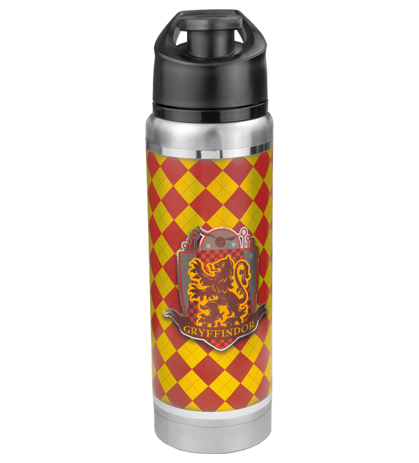 Harry Potter Gryffindor 22 oz Stainless Steel Water Bottle Double Wall  Vacuum