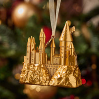Hogwarts Castle Gold Decoration