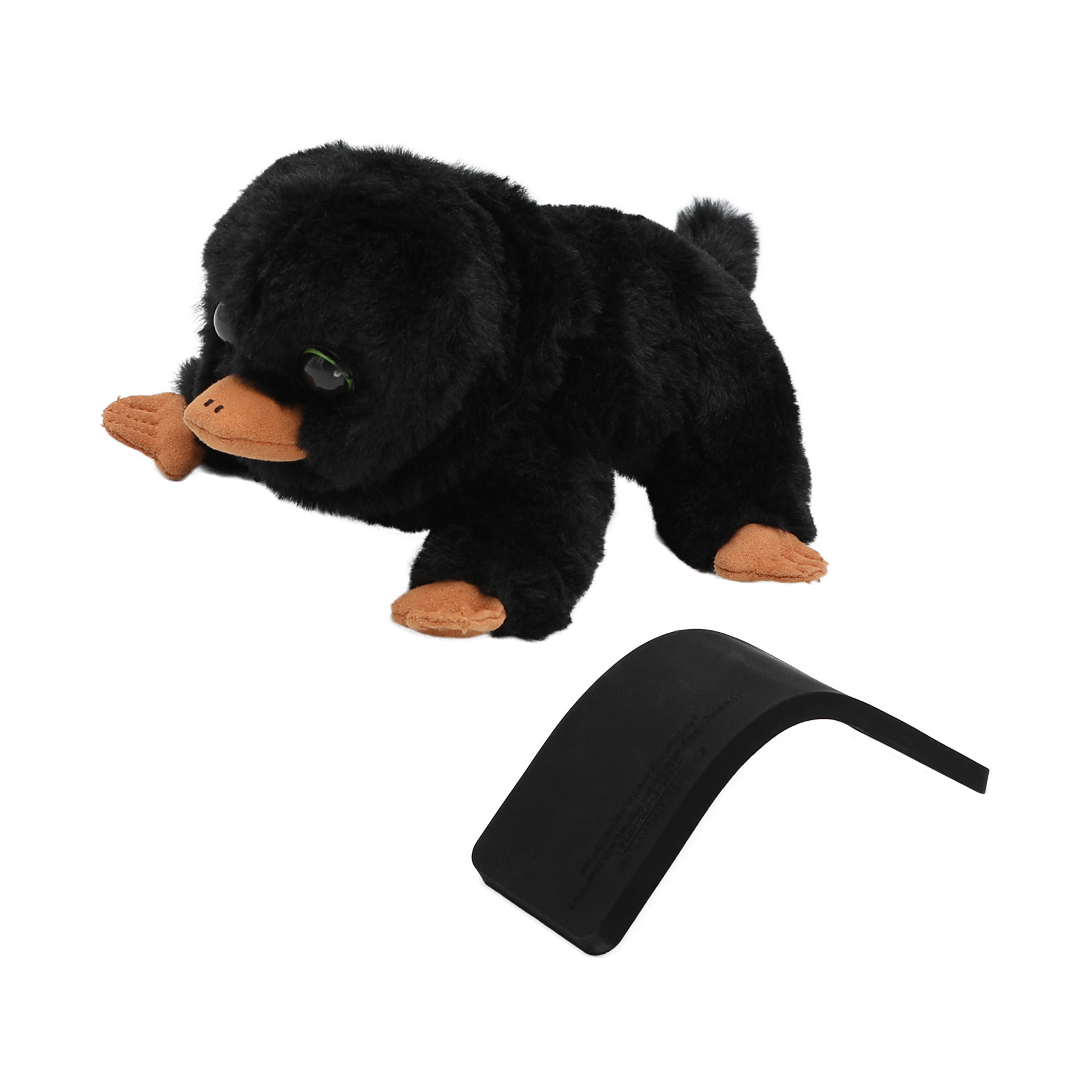Elope Niffler Plush Hat Standard, Black, Brown, One Size