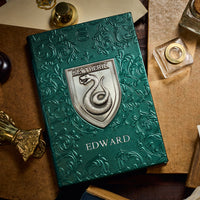 Personalized Slytherin Crest Notebook