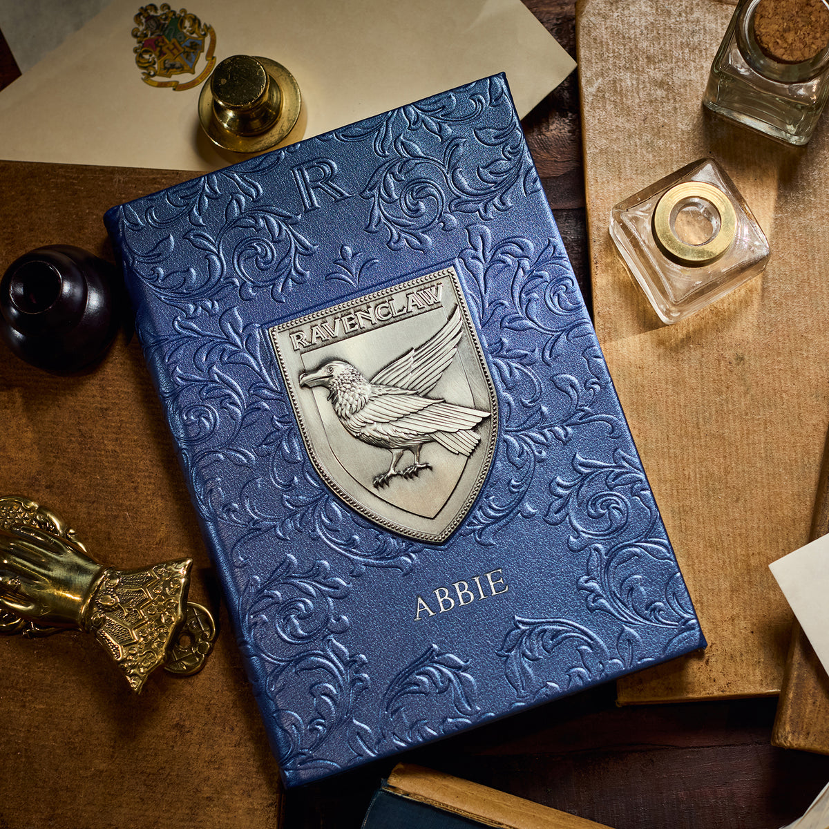 Personalized Ravenclaw Crest Notebook