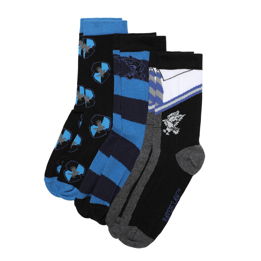 Ravenclaw House 3-Pack Socks