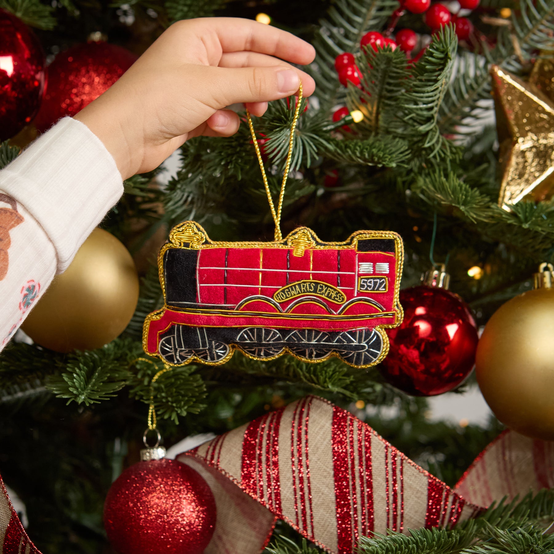 Hogwarts Express Embroidered Ornament | Harry Potter Shop – Harry Potter  Shop US