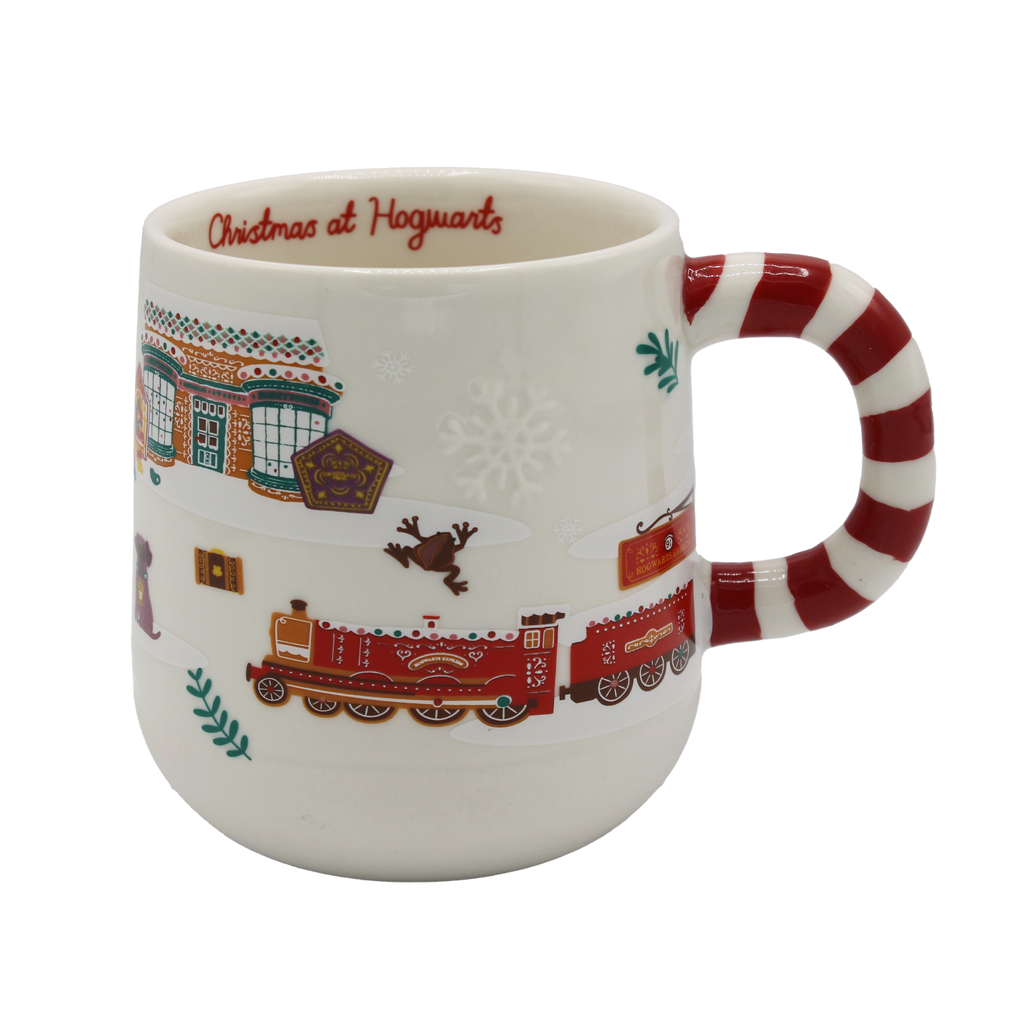 Scenic Hogwarts Christmas Mug