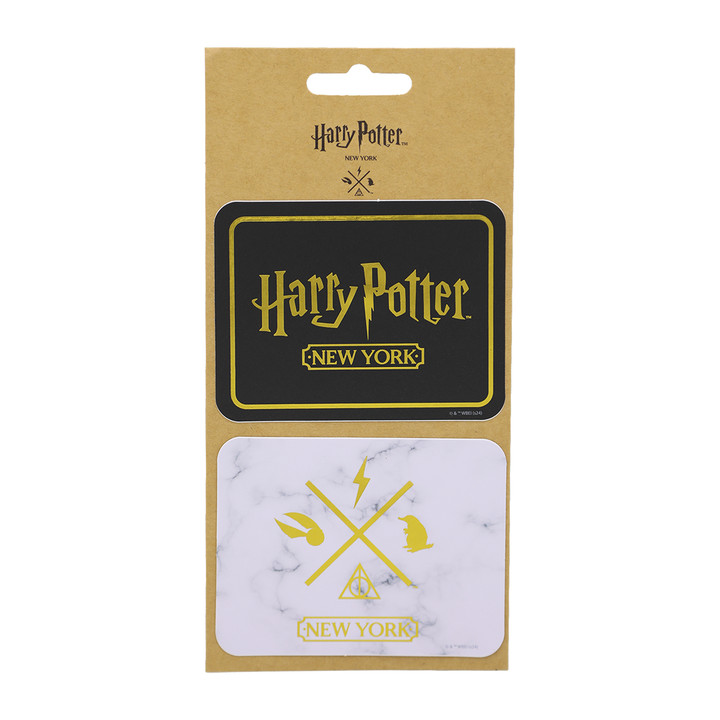 Harry Potter NYC Black & Gold Sticker Set
