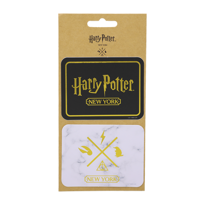 Harry Potter NYC Black & Gold Sticker Set