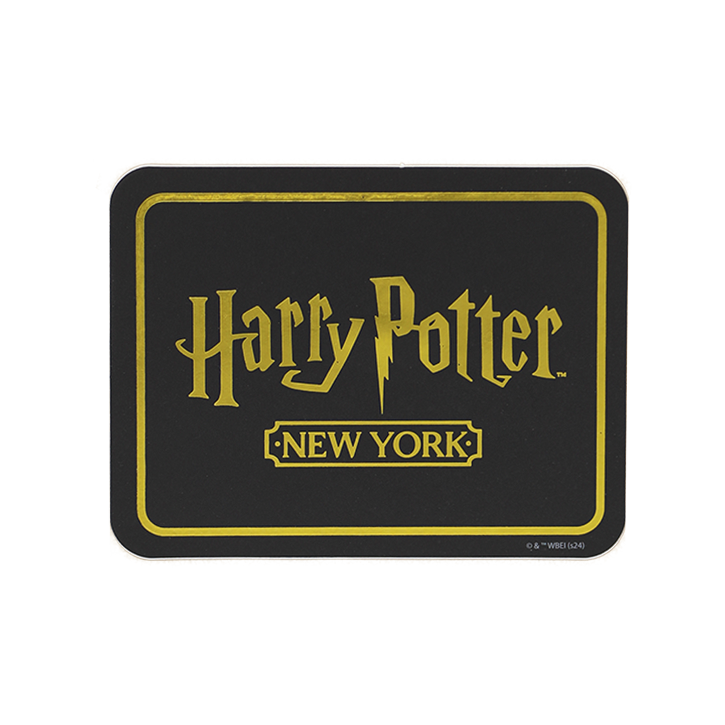 Harry Potter NYC Black & Gold Sticker Set