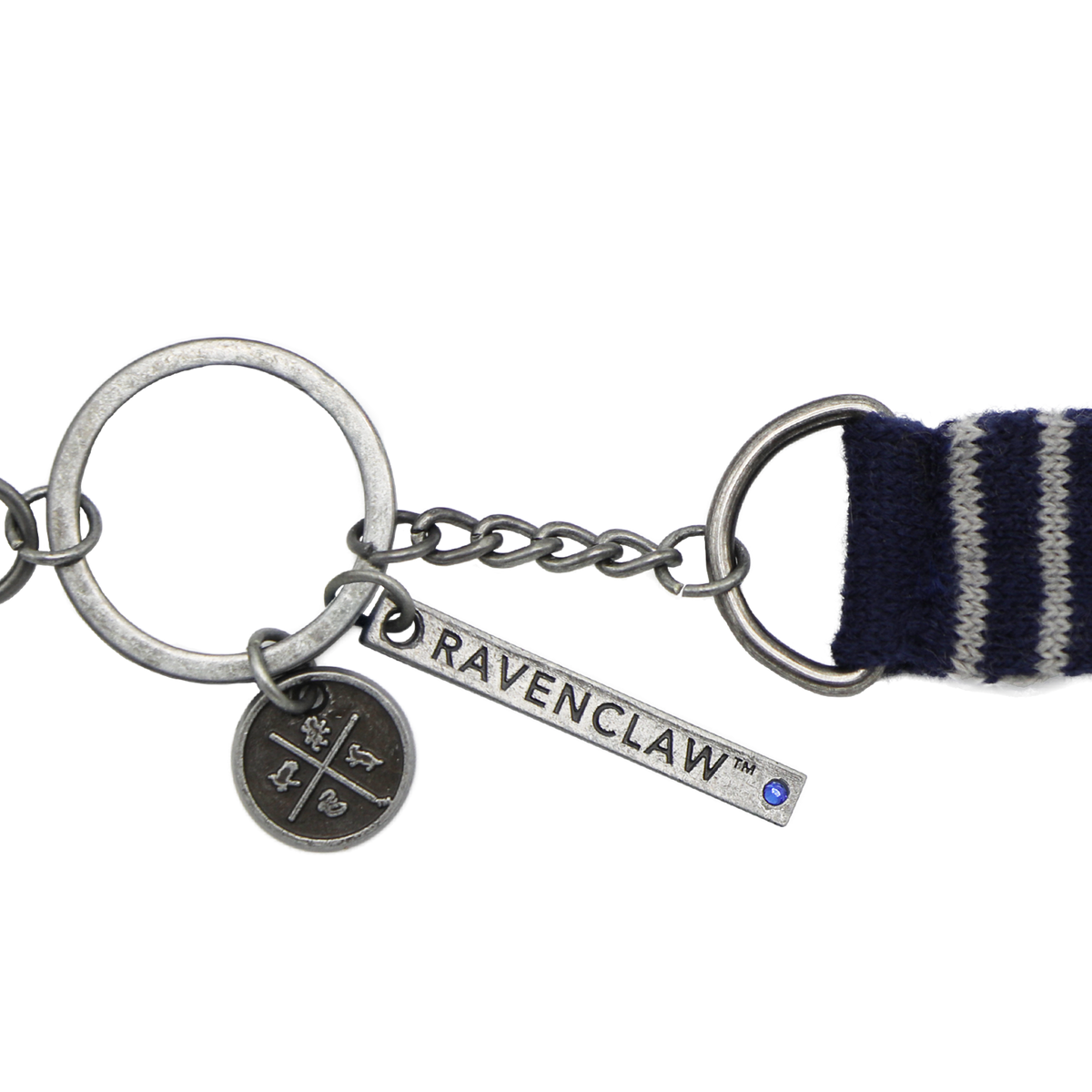 Ravenclaw Scarf Keyring | Harry Potter Shop US
