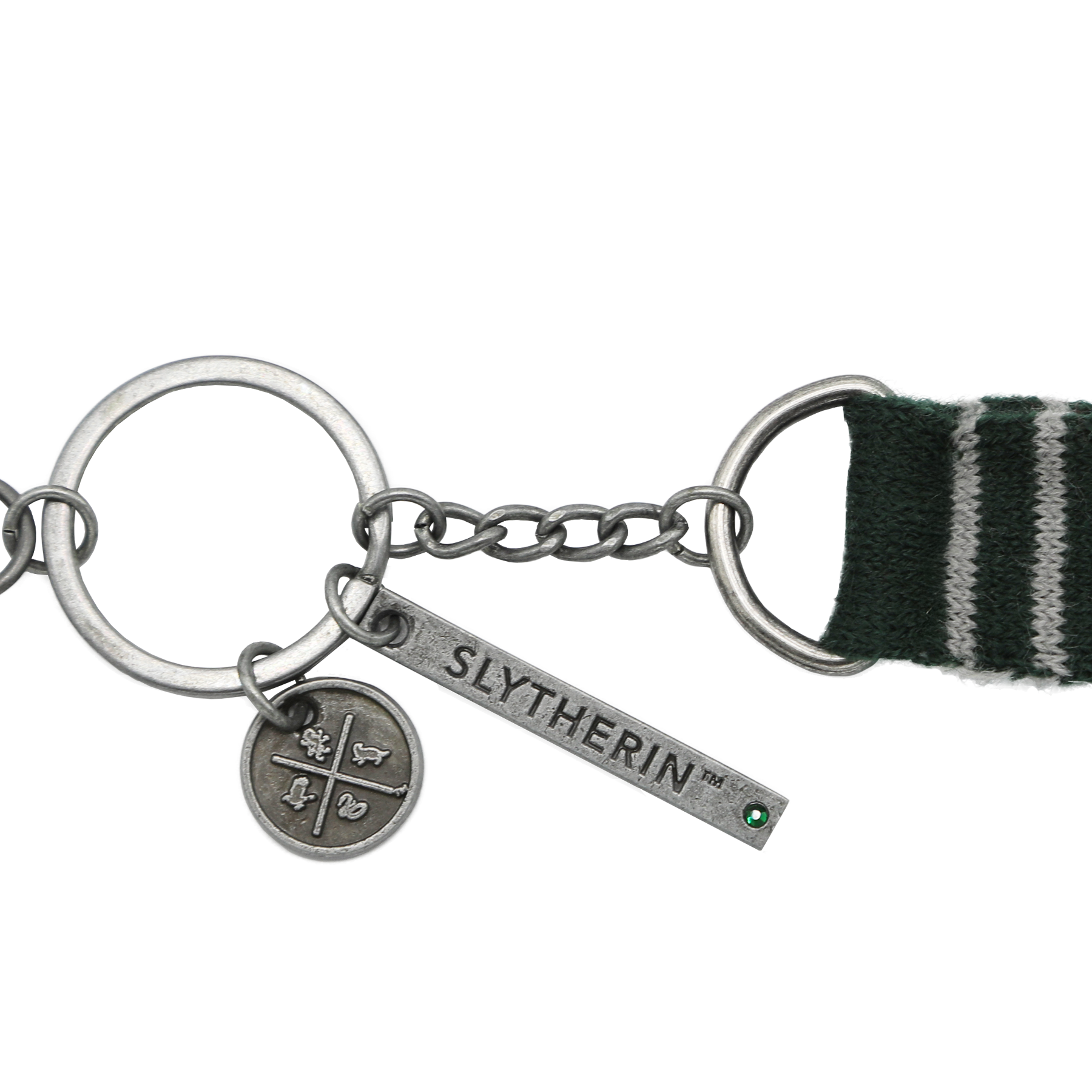 Slytherin Scarf Keyring