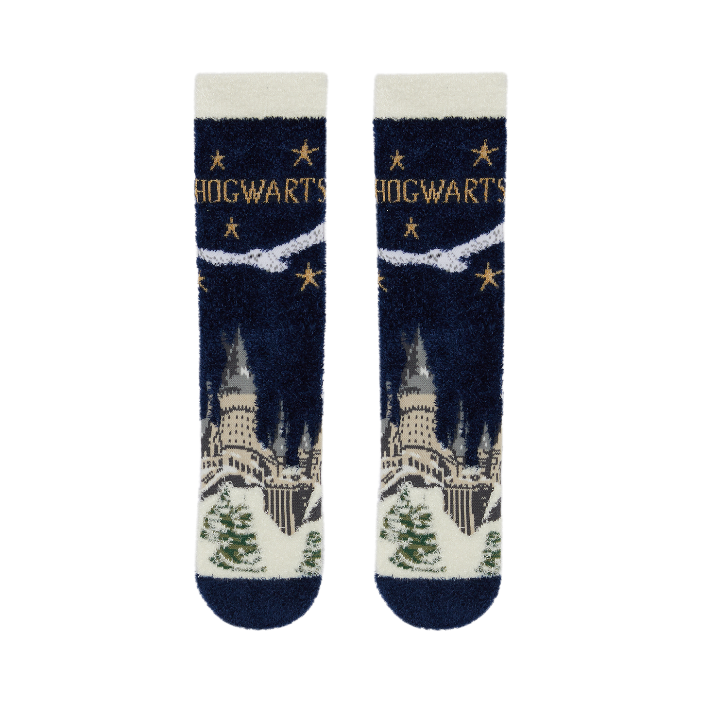 Hogwarts in the Snow Cozy Socks