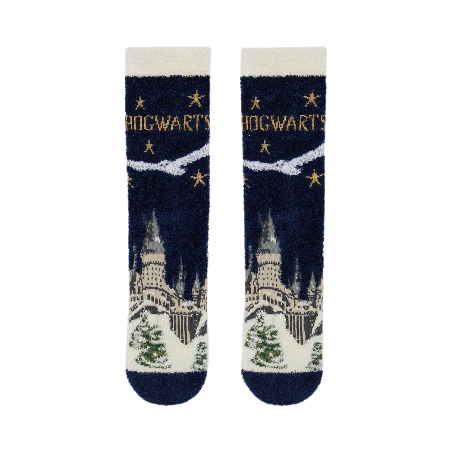 Hogwarts in the Snow Cozy Socks