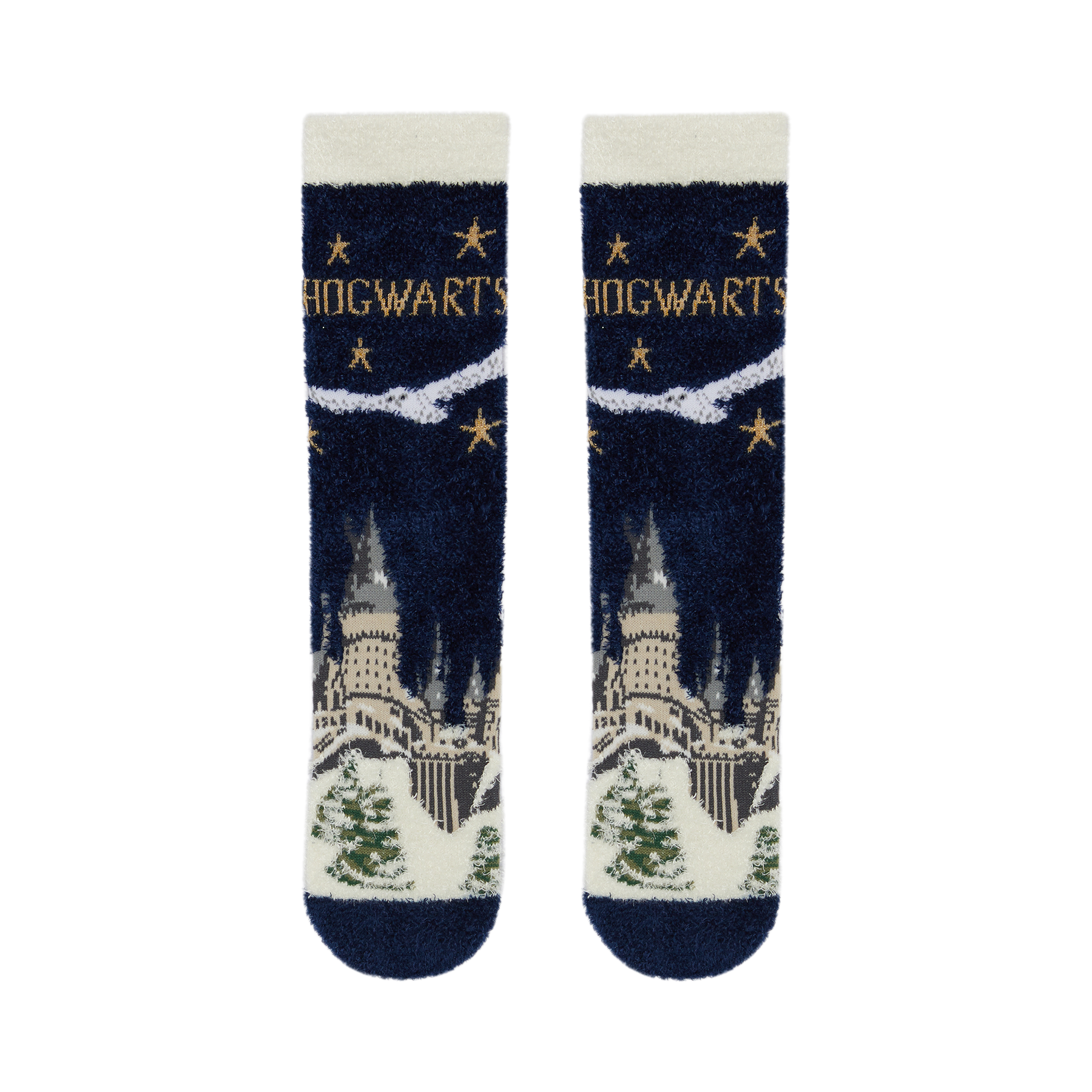 Hogwarts in the Snow Cozy Socks
