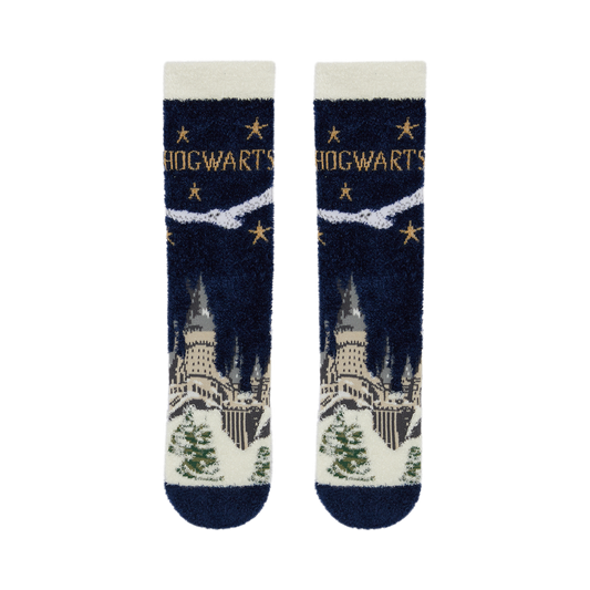 Hogwarts in the Snow Cozy Socks