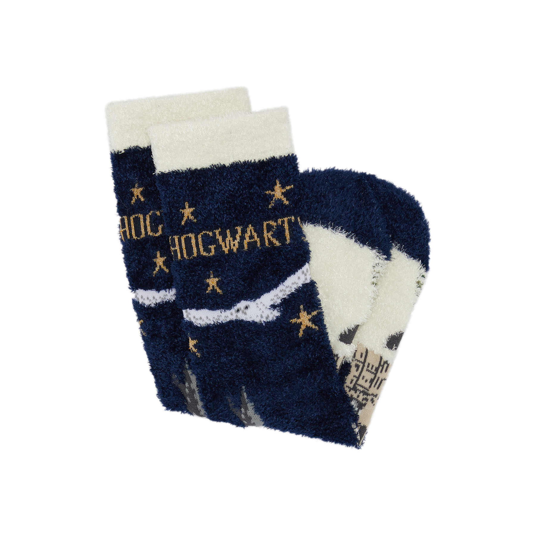 Hogwarts in the Snow Cozy Socks