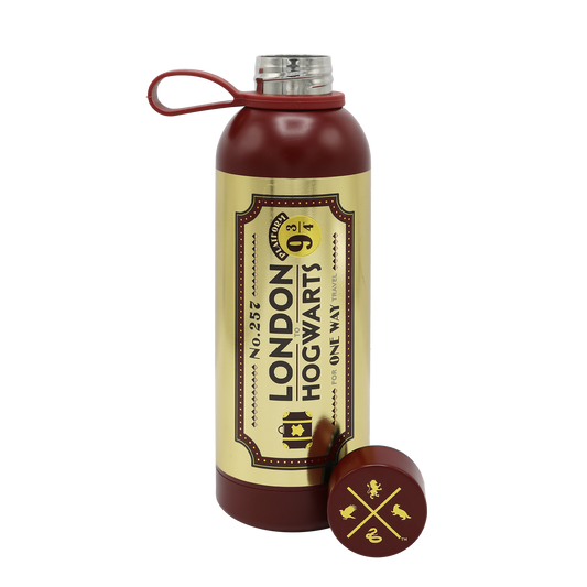 London to Hogwarts Water Bottle