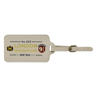 London to Hogwarts Luggage Tag