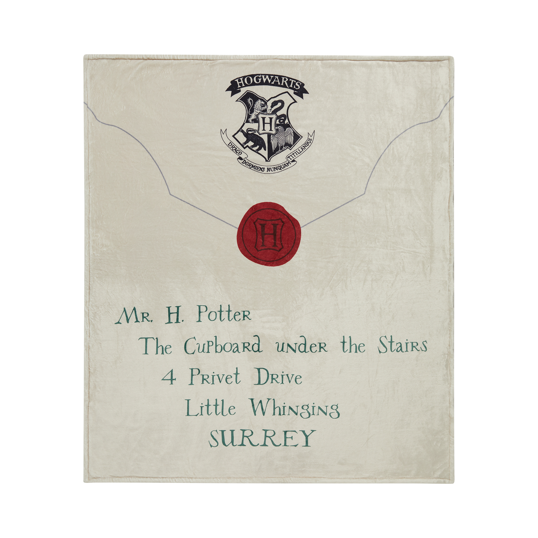 Acceptance Letter Throw Blanket