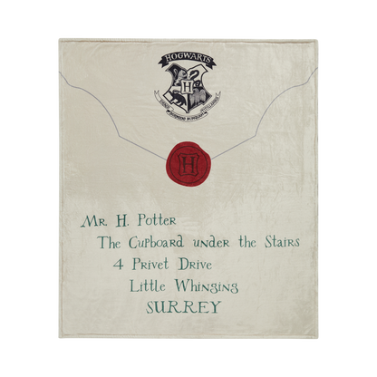 Acceptance Letter Throw Blanket