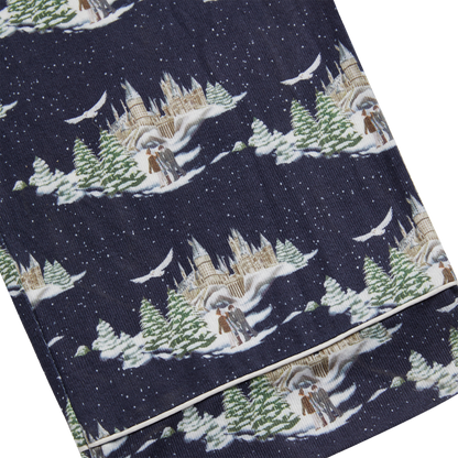 Hogwarts in the Snow Pajama Set