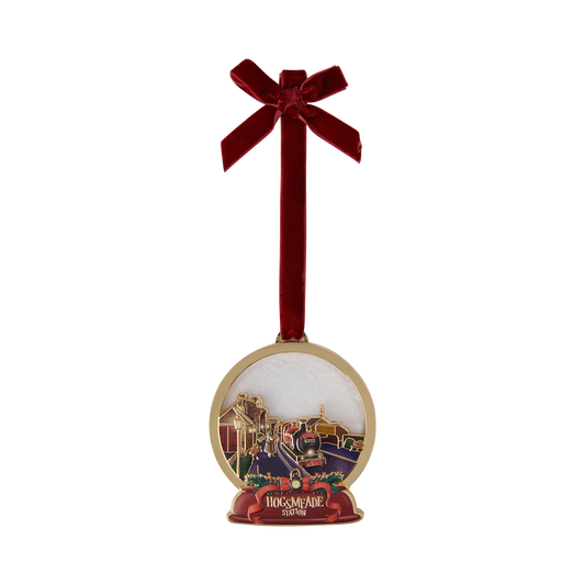 Hogwarts Express Metal Snow Globe Ornament