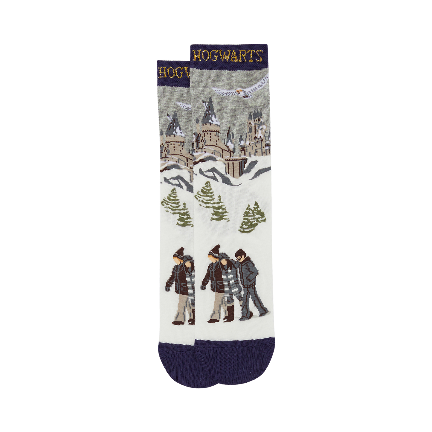 Hogwarts in the Snow 3 Pack Socks Set