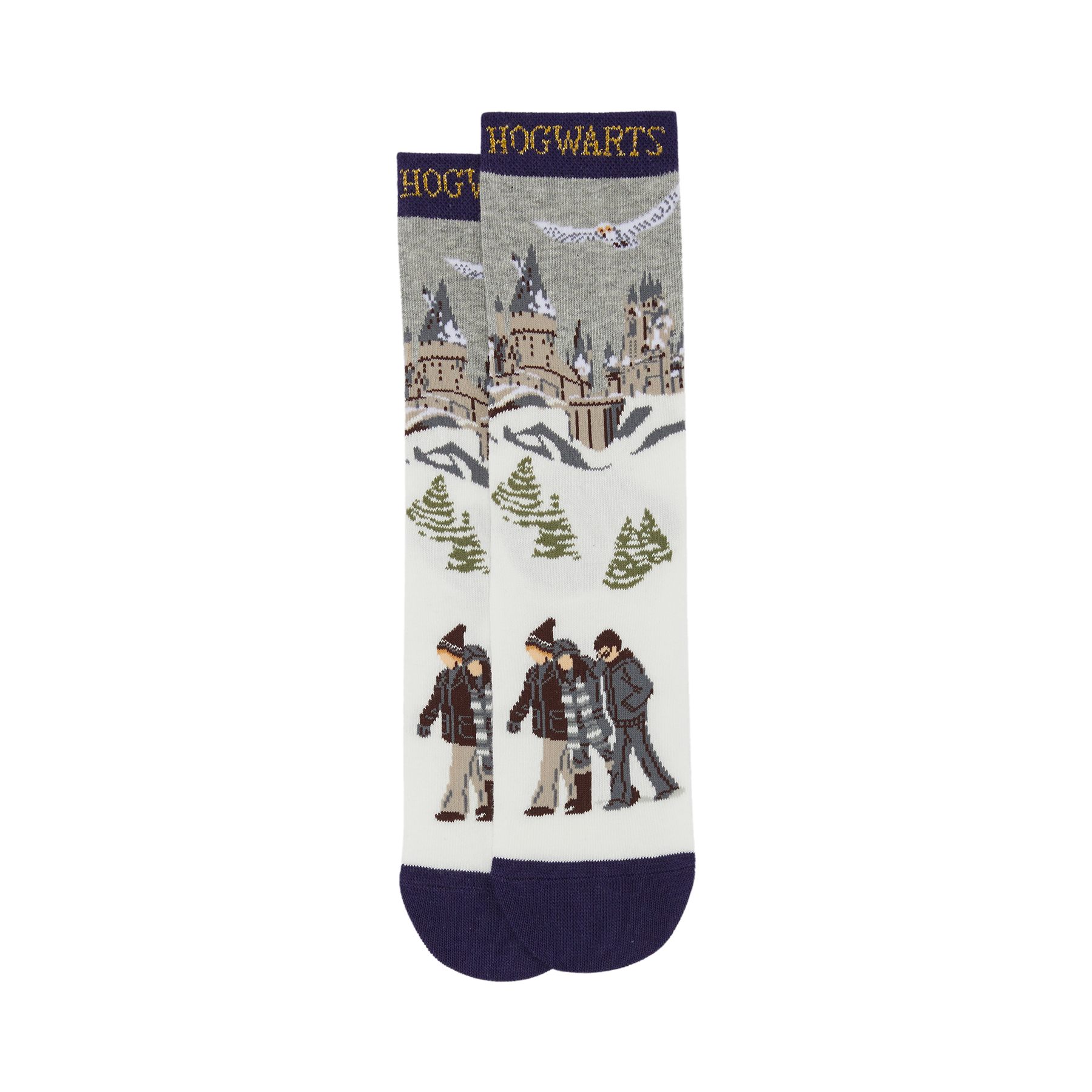 Hogwarts in the Snow 3 Pack Socks Set