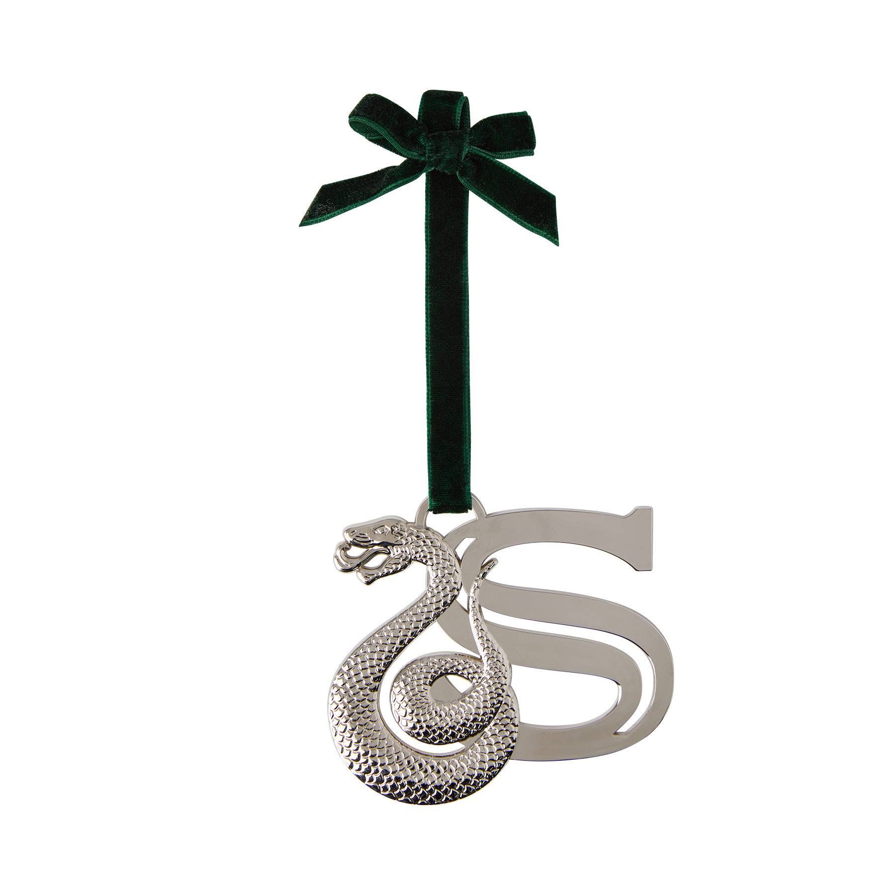Slytherin 'S' Metal Ornament