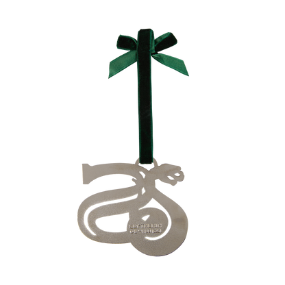 Slytherin 'S' Metal Ornament