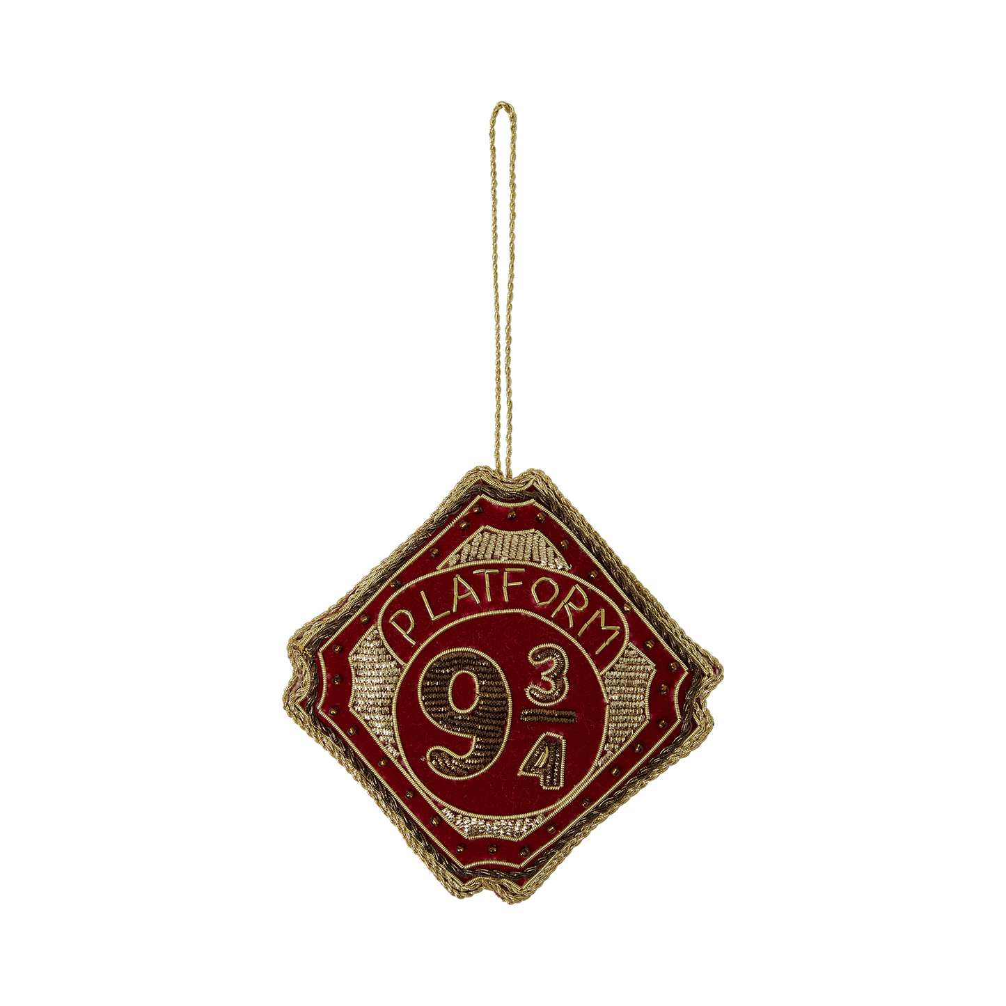 Platform 9 ¾ Fabric Ornament